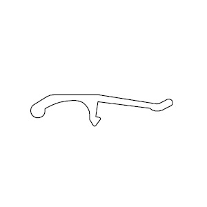 HSK Außendichtung, Länge 2.010mm E100166