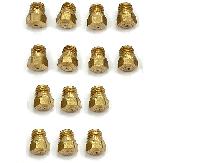 Vaillant Brennerdüse für Gas-Durchlaufwasserheizer MAG 14-0/0 GX MAG 14-0/0 XI, 14 Stück 291213