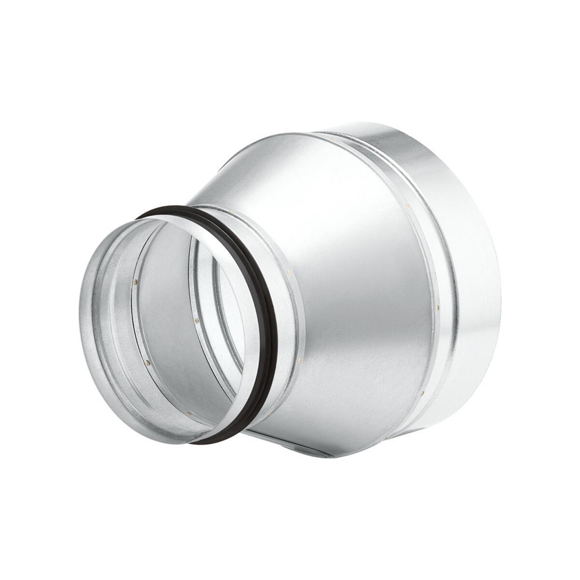Helios IP-ARZ 180/125 Muffe DN180 auf Stutzen DN125 mit Dichtung 09360