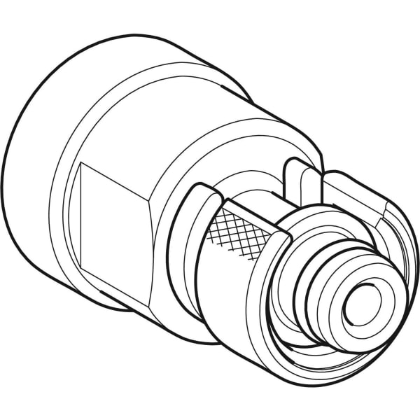 Geberit Reduktion G3/4 - DN8 komplett 243.792.00.1