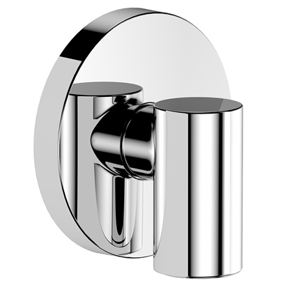 Hansgrohe Wandanschluss FixFit Fine S mit Rückflussverhinderer chrom 28882000