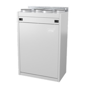 Kermi x-well C225 RH Wohnraumlüftungsgerät mit Vorheizregister Ausführung Rechts Y1103225003K