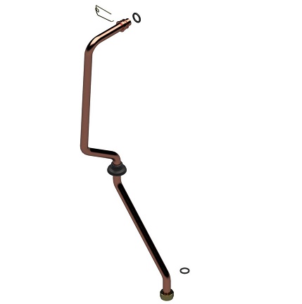 Bosch / Buderus Rohr Warmwasser - horizontal für GBH172, für Rohre 87182248890