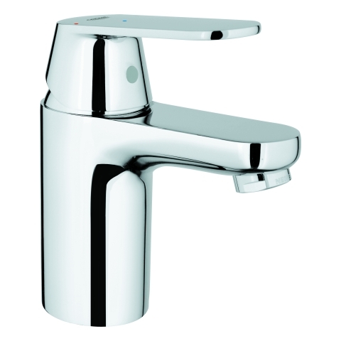 Grohe Eurosmart Cosmopolitan Einhand-Waschtischbatterie chr glatter Körper Mittelstellung kalt 2337600E