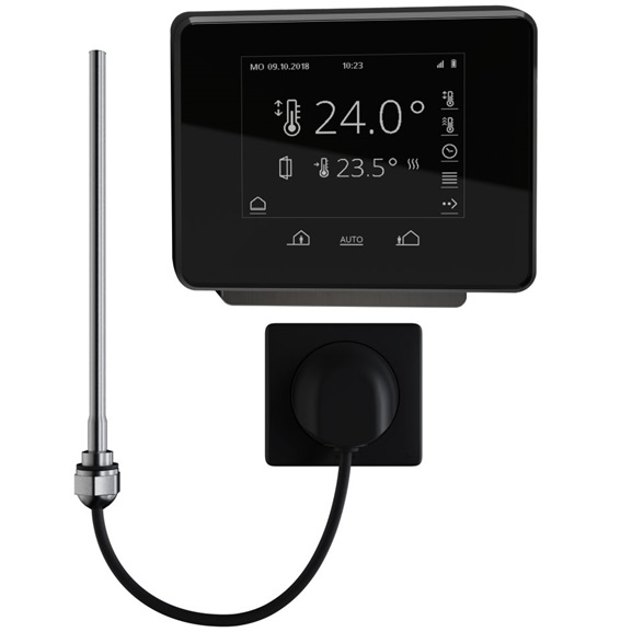 Arbonia Heizeinsatz WRX 1500W, SK1, schwarz RAL9017, AC 230V ZE03150042
