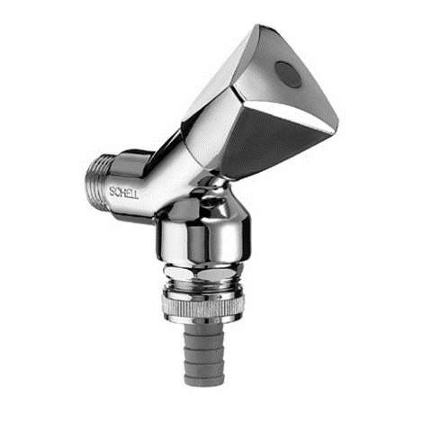 Schell Geräteschrägsitzventil, RV, RB Dreikanthaubengriff, 1/2", chrom 038920699