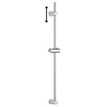 Avenarius Brausestange 900mm mit Gleiter 9006906010