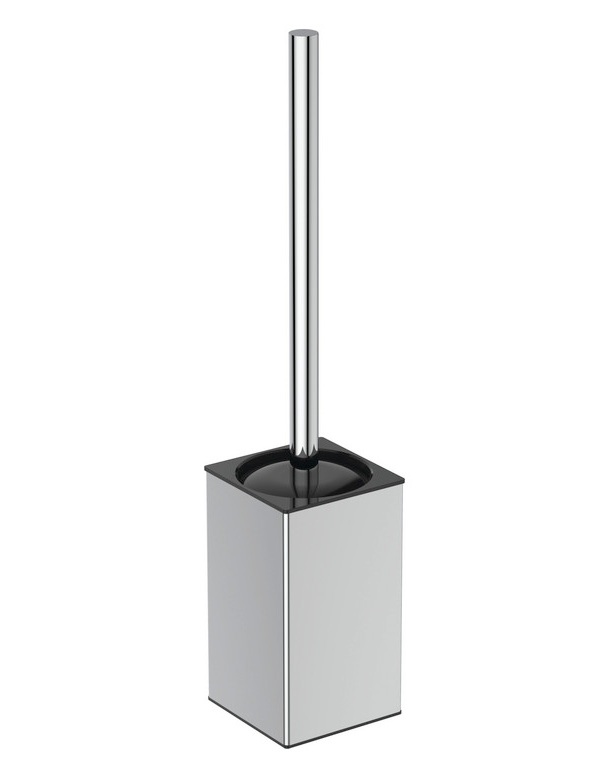 Ideal Standard Bürstengarnitur IOM Cube, Behälter aus Metall, chrom E2195AA