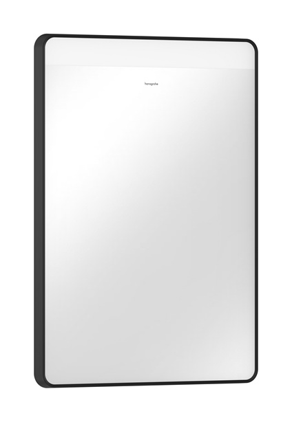 Hansgrohe Spiegel Xarita Lite Q 500/30 mit horizontaler LED Beleuchtung Wandschalter schwarzmatt 54956670