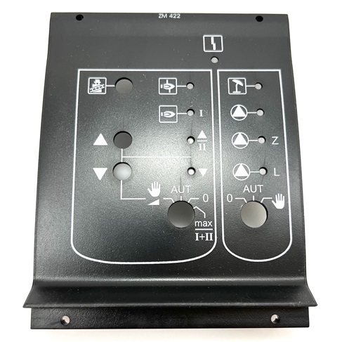 Bosch / Buderus Frontplatte ZM422 schwarz 8718590763