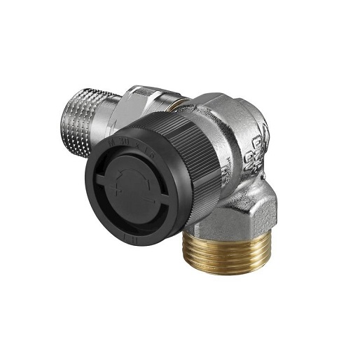 Oventrop Thermostatventil "A" DN15, G 3/4AG x R 1/2AG, Winkel-Eck rechts 1181397