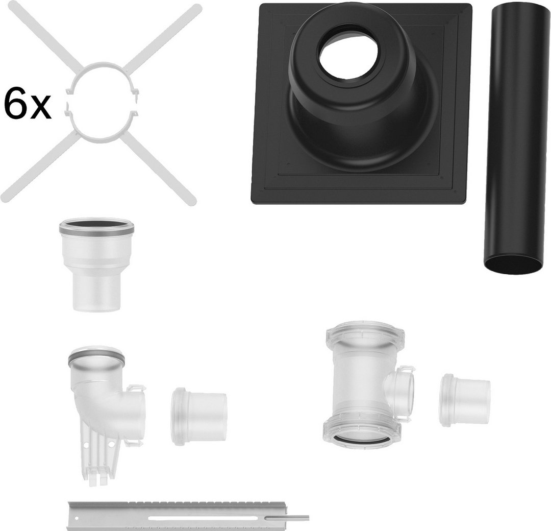 Bosch Grundbausatz C(14)3, d: 110mm Abgaszubehör FC-Set110-C(14)3x 7738113341