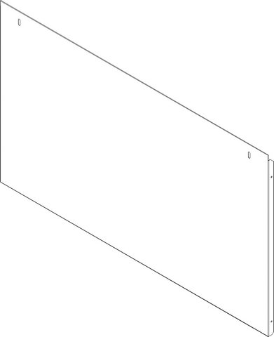 Bosch / Buderus Abdeckung vorne unten 8738209629