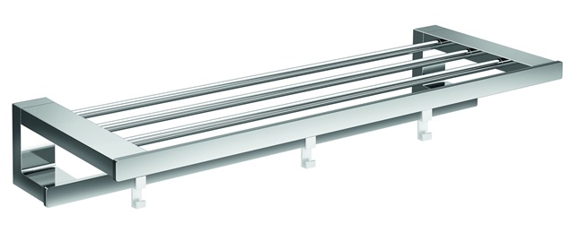 Emco Badetuchablage Loft mit 3 Haken 600mm chrom 056800160