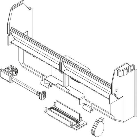 Bosch / Buderus Abdeckung Installateur Zugang 8737709196