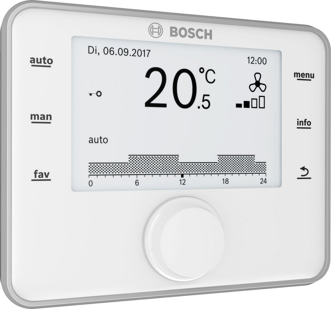 Bosch Lüftungs-Autarkregler CV 200 für Vent 4000 CC 7738114079