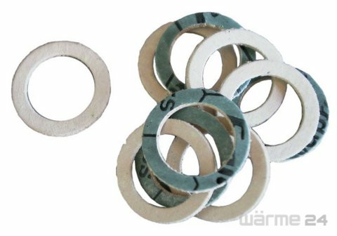 Buderus Flachdichtung 1/2" 10 Stück für GB152, für Halterung 7100192