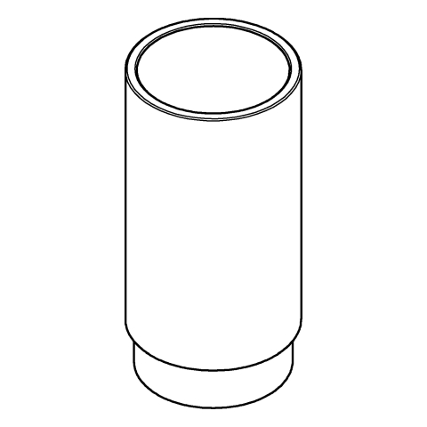 Grohe Ersatzglas für Selection Toilettenbürstengarnitur 40993000