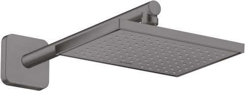 Hansgrohe Brausearm DN15 390mm softsquare Axor brushed black chrom 26967340