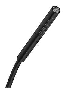 Hansgrohe Handbrause Axor Starck mattschwarz mit Rubit 2 Strahlarten 28532670
