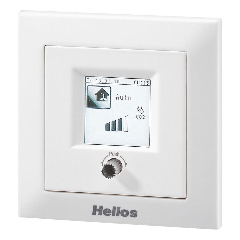 Helios KWL-BCU Bedienelement Komfort, inkl. Wochenzeitschaltuhr, UP 09955