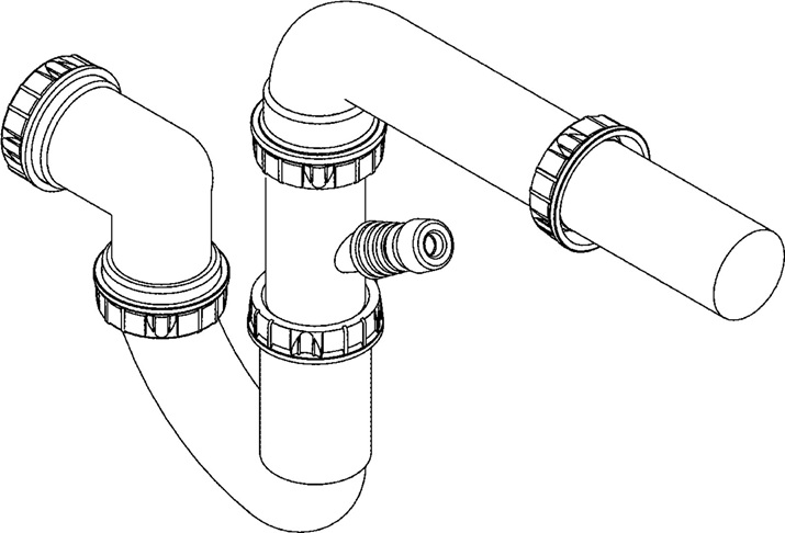 Grohe Siphon für Küchenspülen 42617000