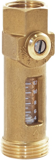 Taconova Abgleichventil TacoSetter Inline 100 DN20 2 - 8 GPM direkte Volumenstromanzeige 223.1308.000