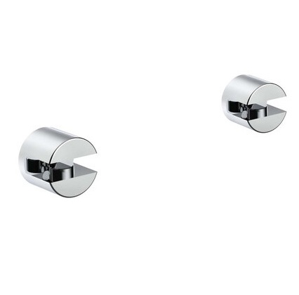 Emco Halterungen pro Paar Logo2, zu S4510/5710/12 chrom 200-5326