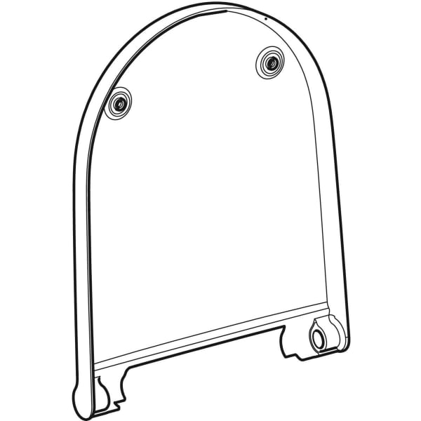 Geberit WC-Deckel für AquaClean Sela weiß-alpin 243.938.11.1