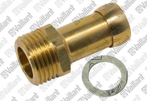 Vaillant Anschluss, G1/2 x D15 x 42,5 für VC 95+195+245/4-5 (R1) 0020071581