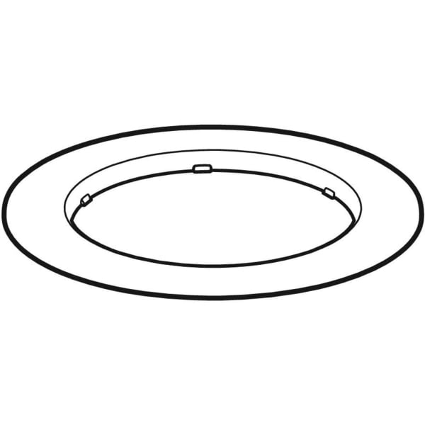 Geberit Fixierring zu Bodenablauf 8 x 8cm 243.829.00.1