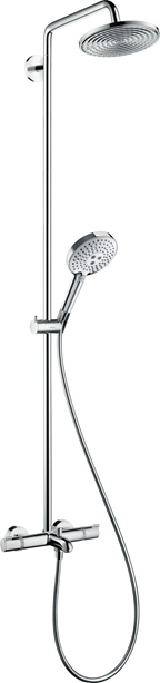 Hansgrohe Showerpipe Raindance Select Wanne chrom Kopfbrause Raindance Air 1jet 240mm 27117000