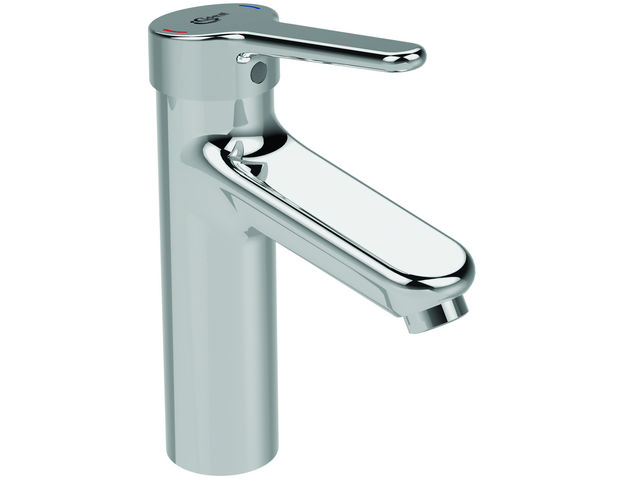 Ideal Standard Ceraplus 2 Waschtischarmatur Grande Niederdruck chrom, Ausladung 123mm BC102AA