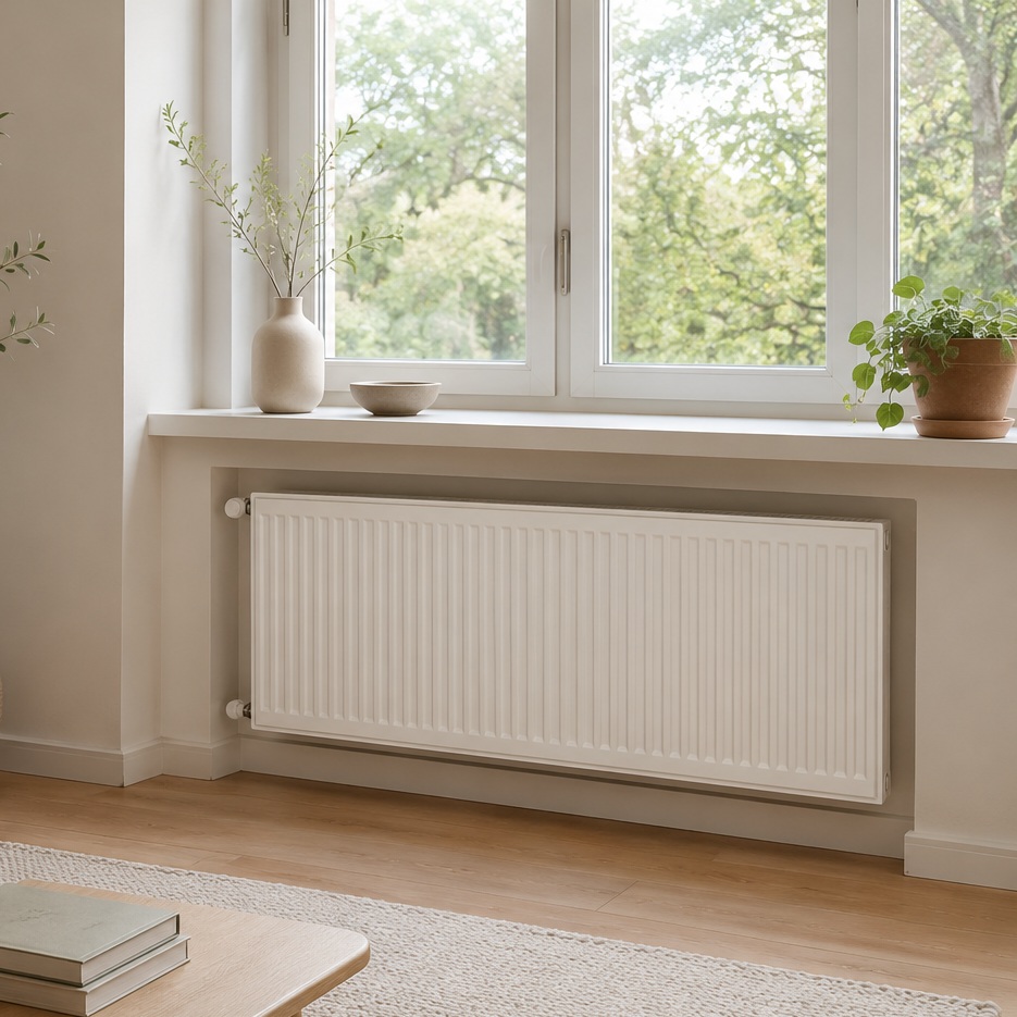 Viessmann Austauschheizkörper Typ 33 H: 95,5 B: 100cm, profilierte Front, Nabenabstand 90cm 7691930