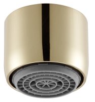 Neoperl CASCADE SLC Strahlregler vergoldet, M22x1, A = 13.5 - 15 l/min 01060896