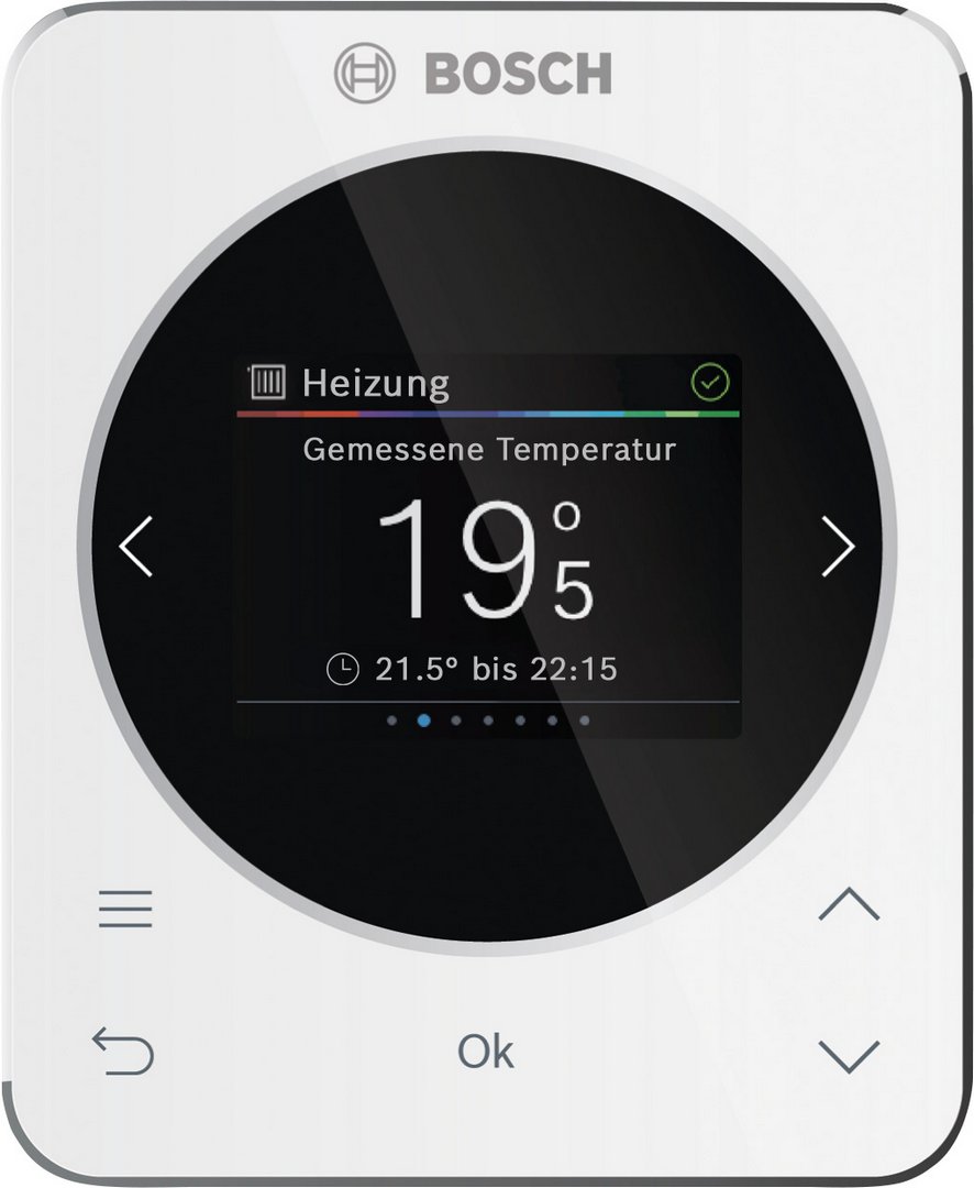 Bosch Regler CR 120 raumtemperaturgeführt für 1 Heizkreis, 2,4"-Display 7738112950