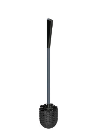 HEWI WC-Bürste Serie 801, matt, mit ergonomischem Griff undwechselbarem Bürstenkopf, anthrazitgrau 801.20B010 92