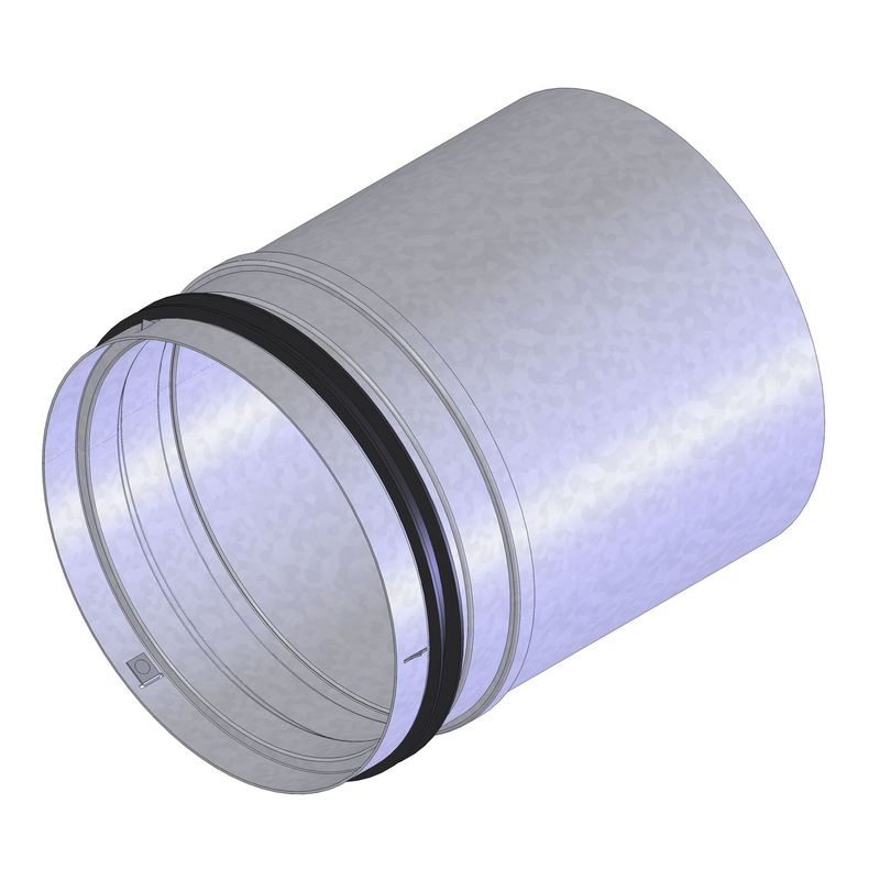 Helios FRS-VV125 Verlängerung Ventilanschluss, DN 125 mit Dichtung 03906