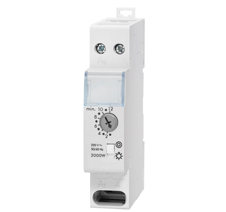 Helios ZV Zeit-Nachlaufrelais für Verteilerschrankeinbau, 1-PH 230 V 01279