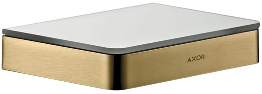 Hansgrohe Ablage Axor Universal Softsquare 150mm brushed gold optik 42840250