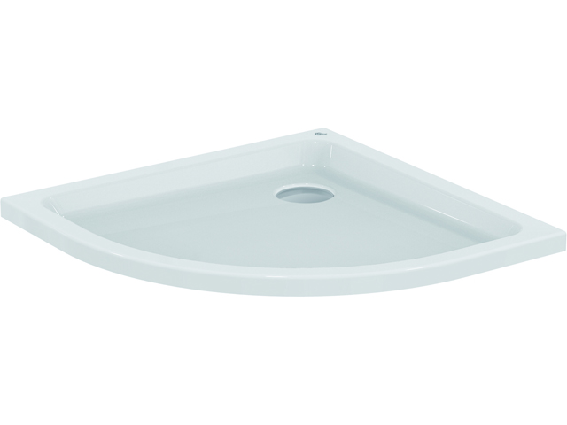 Ideal Standard Hotline Neu Viertelkreis-Duschwanne 90x90x8cm K278001 weiß