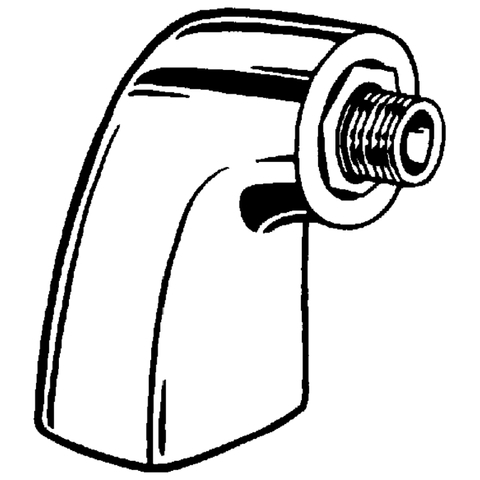 Grohe Standanschluss für Florida, Ausladung 57mm DN15 weiß 12084L00
