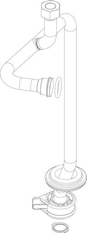 Bosch / Buderus Rücklaufrohr 87186450810