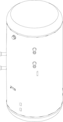 Bosch / Buderus Solarspeicher 180 l 8733703230