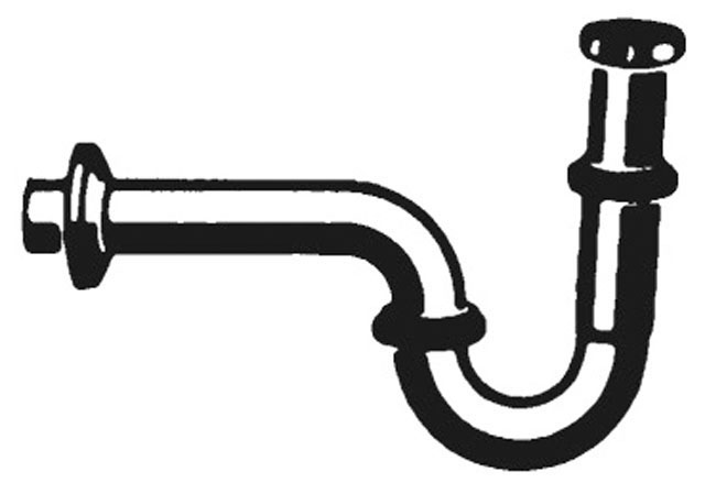 Ideal Standard Geruchsverschluss für Bidets, chrom A2307AA
