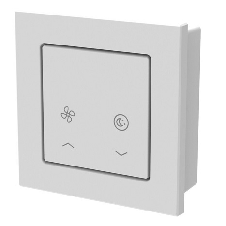 Kermi x-well Bluetooth Funktaster für D13, Wandmontage mit 5V Netzteil Y3502000029K