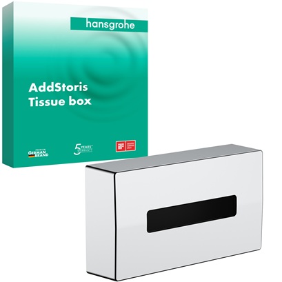 Hansgrohe Kosmetiktuchbox AddStoris chrom 41774000