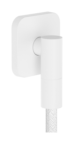 Hansgrohe Wandanschluss Axor Wall outlet Fine softsquare G 1/2" weiß matt 36739700