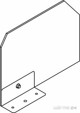 Bosch / Buderus Feuerraumtrennwand G334 V3 63034039