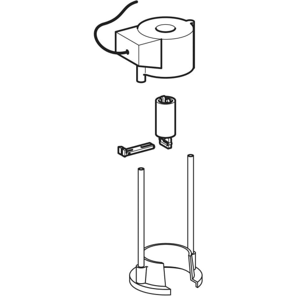 Geberit Elektromagnetheber zu AP, Modell 127.001 115.498.00.1